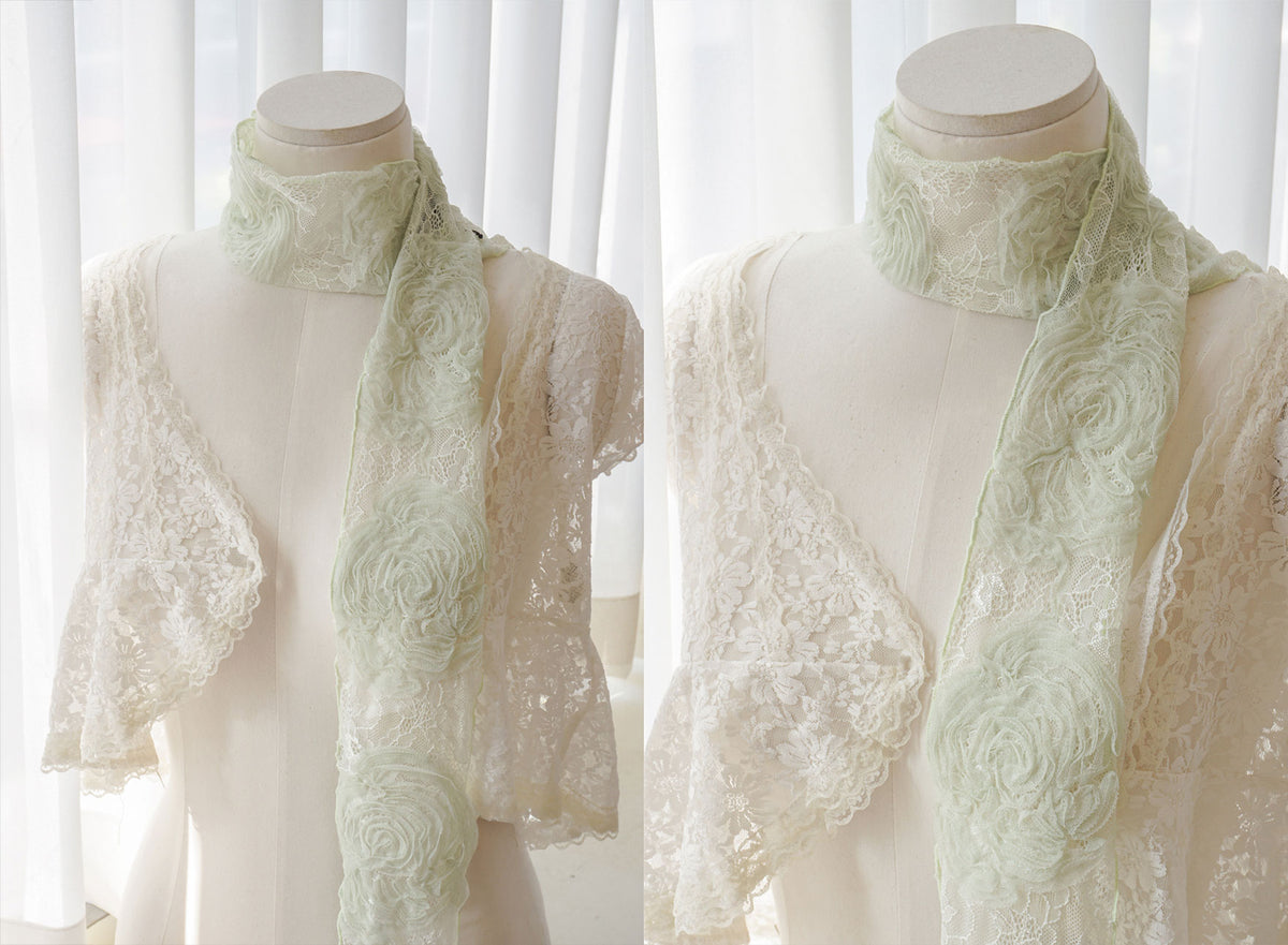 GURI’S LOTUS SCARF [초록]