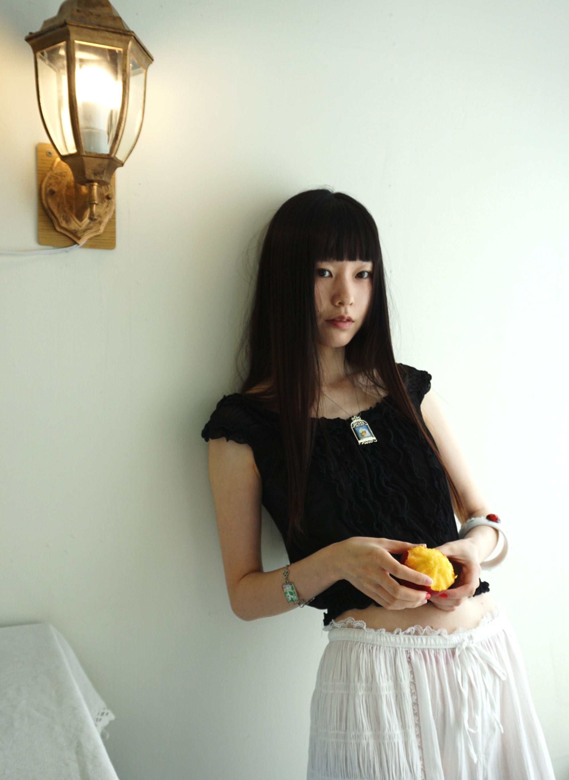 BIRDCAGE BROOCH+NECKLACE (5 COLORS)