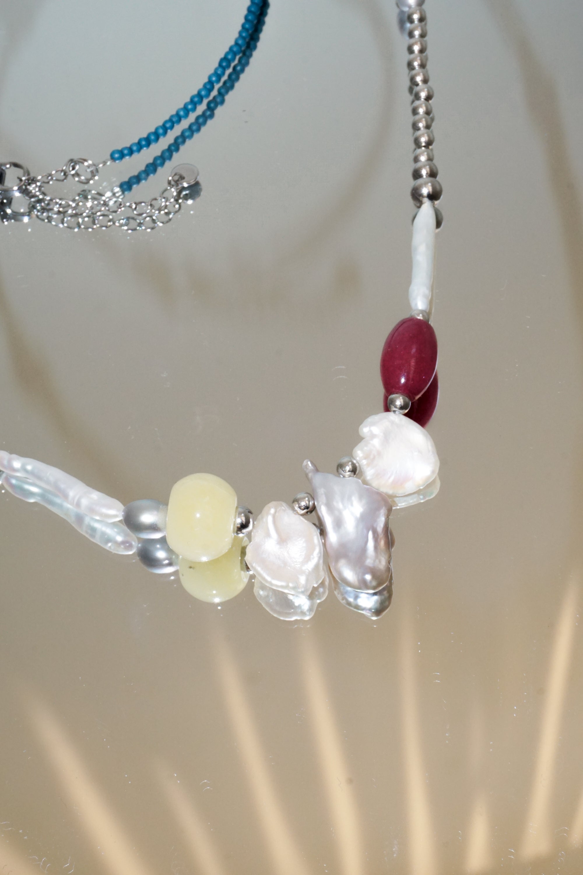 WORRY STONE NECKLACE