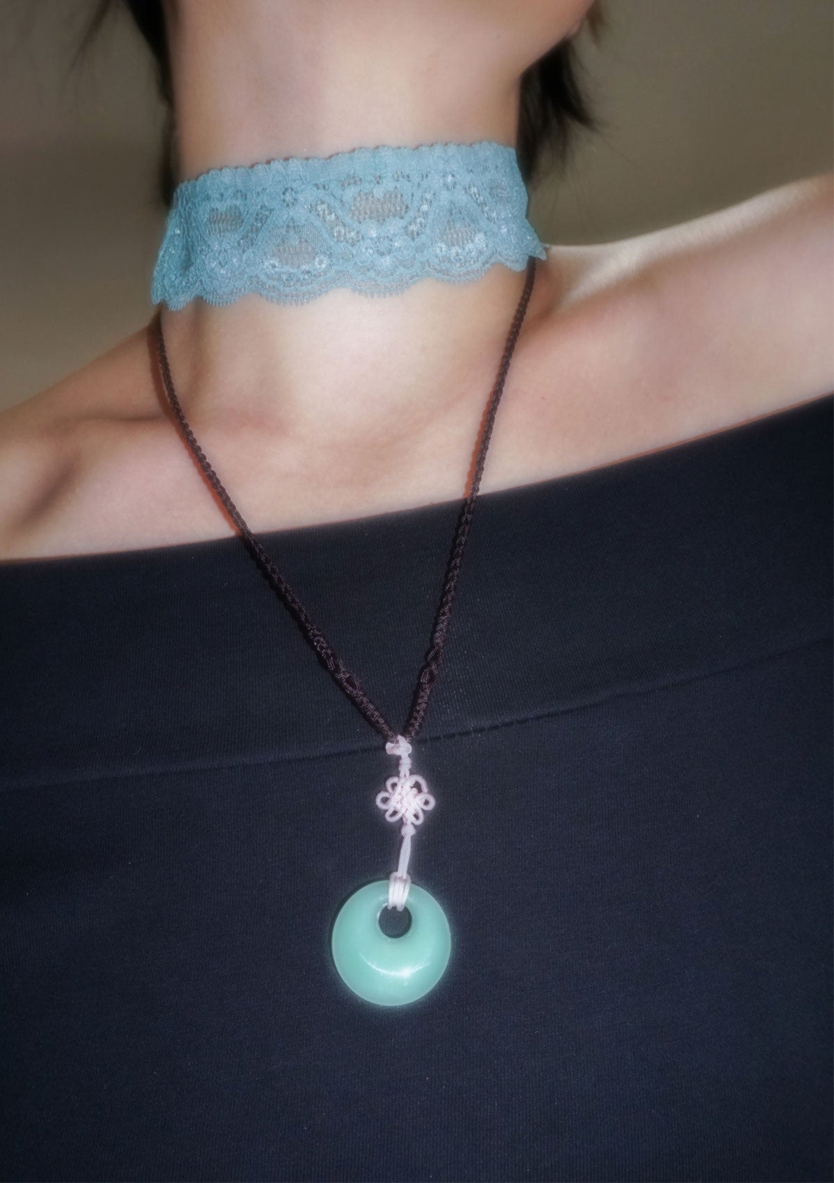 GURI’S LOTUS CHOKER [초록]