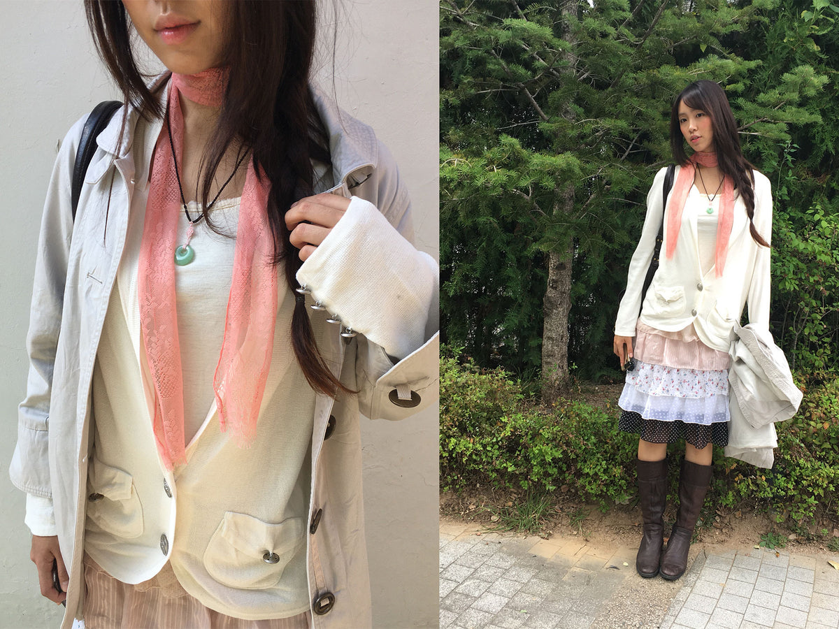 GURI’S LOTUS SCARF [분홍]