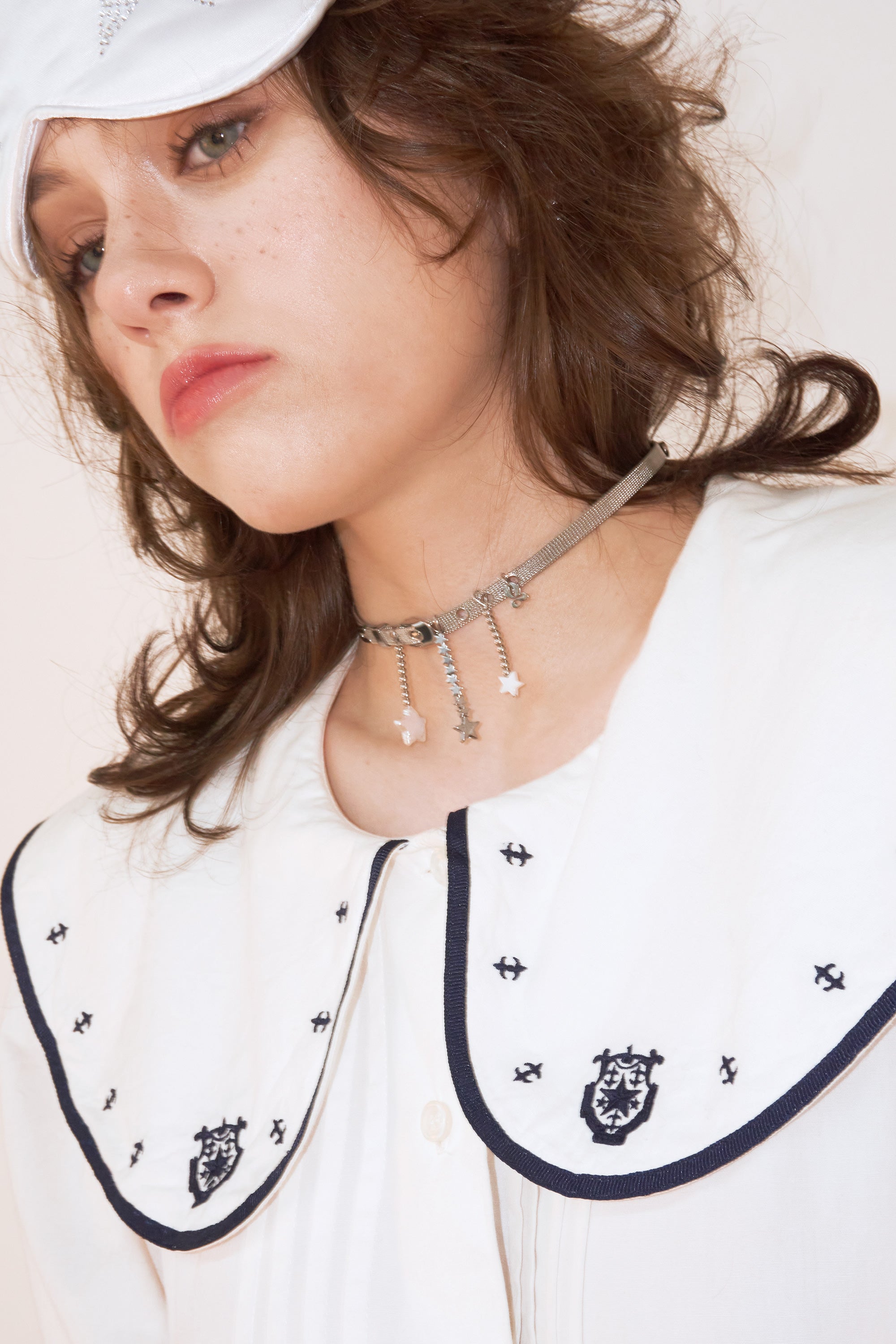 STAR BELT CHOKER NECKLACE