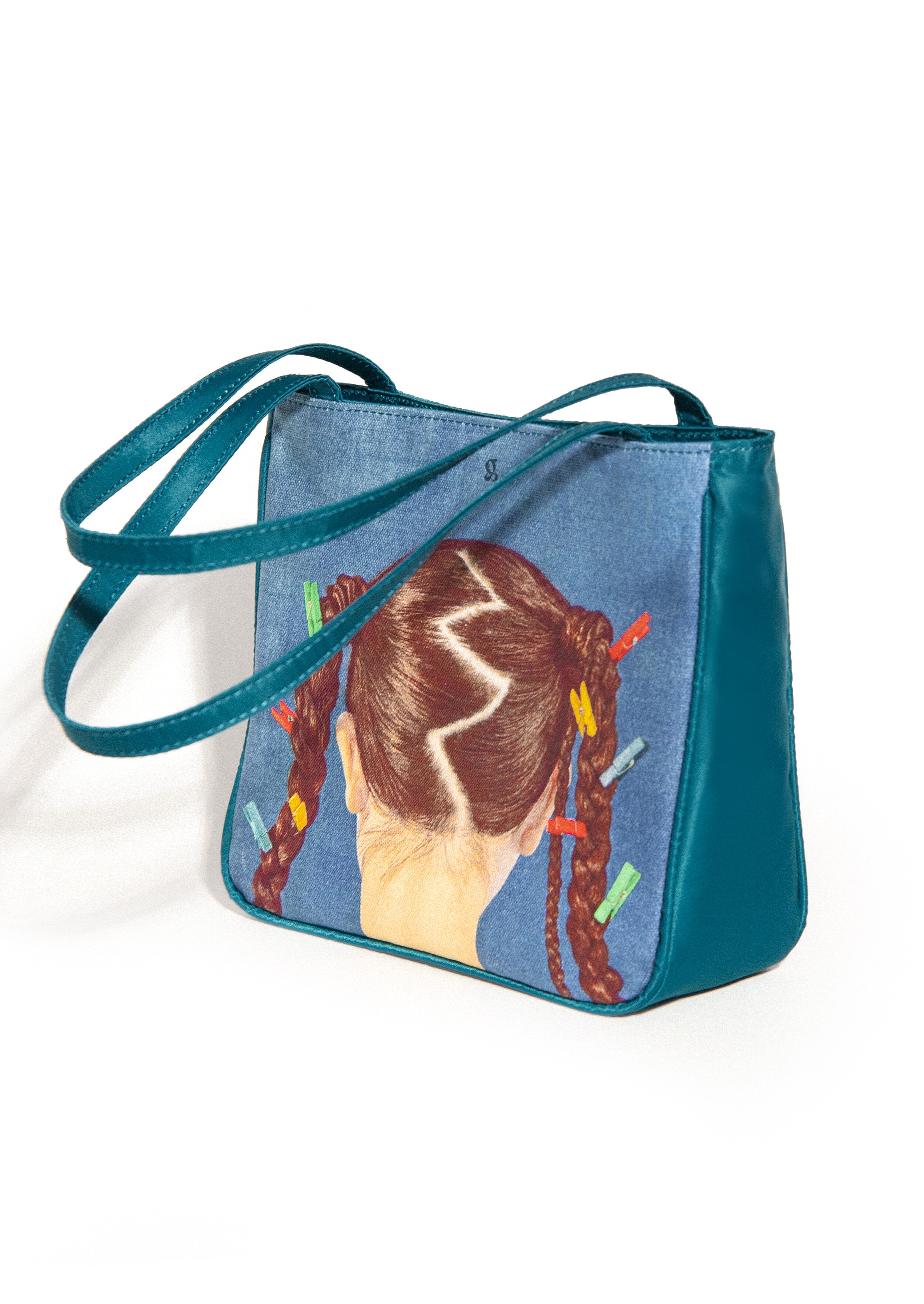 MINI TOTE BAG_(BLUE)