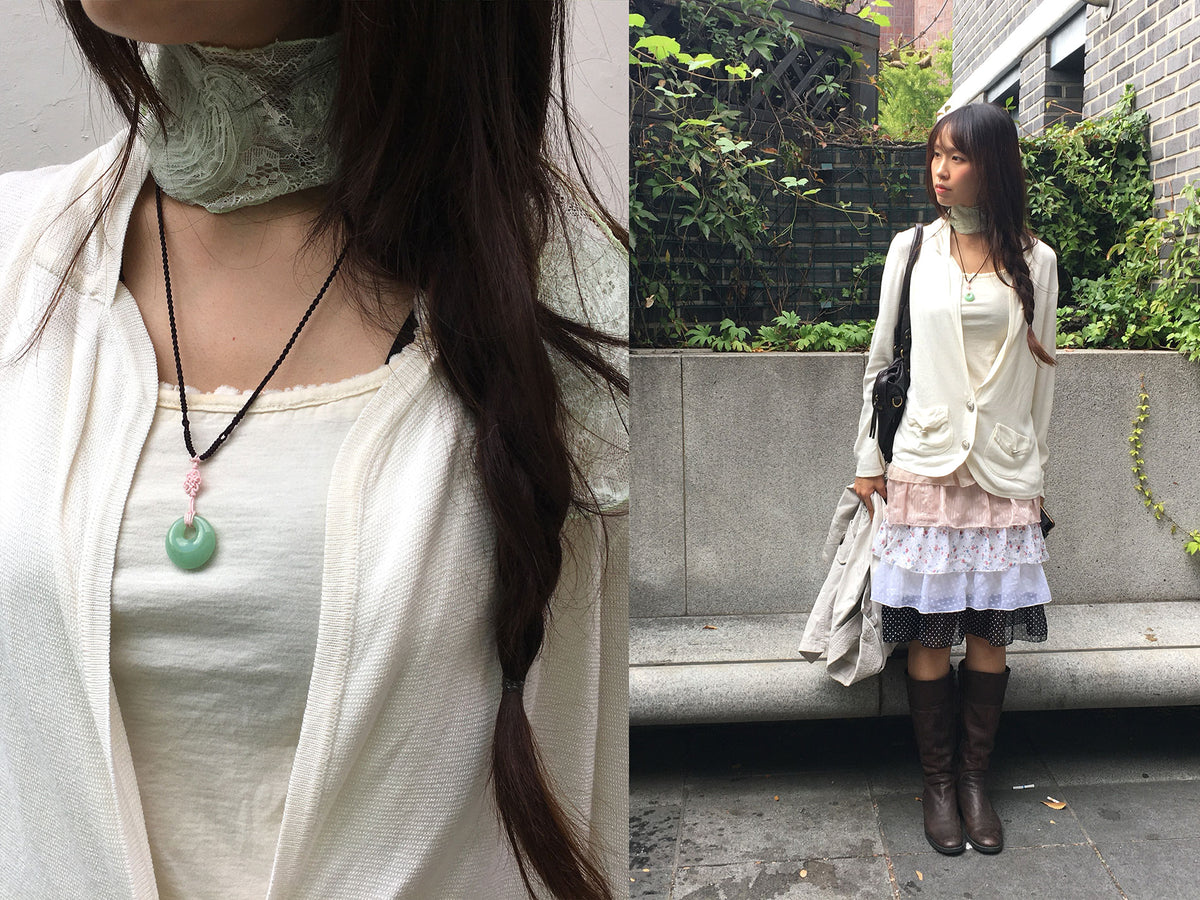 GURI’S LOTUS SCARF [초록]